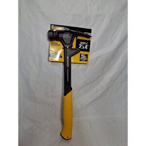 DeWalt ToughSeries 22 oz Milled Face Demo Hammer 8.25 in. Steel Handle